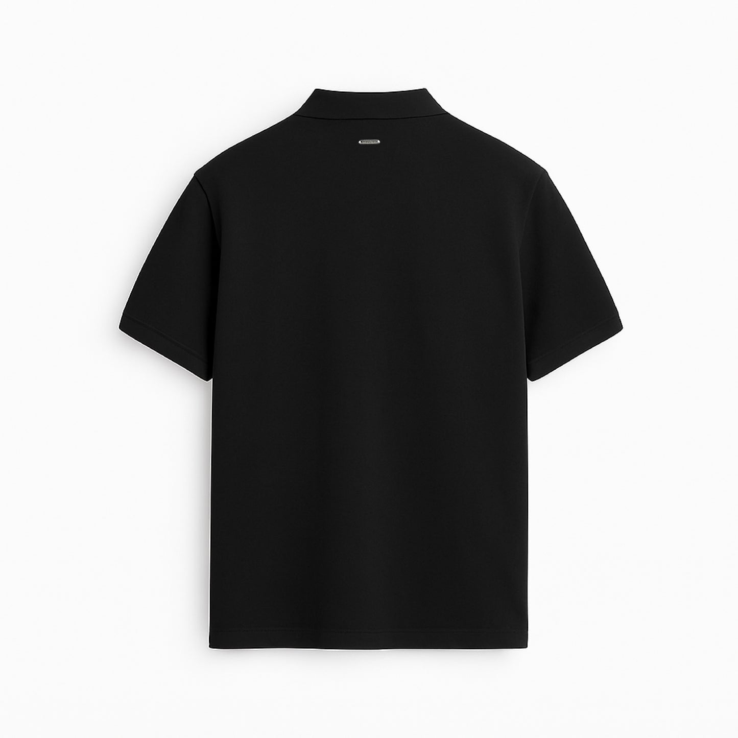 POLO BLACK CON PLACA