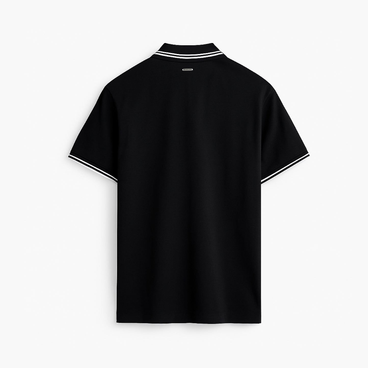 POLO BLACK BASIC CON PLACA