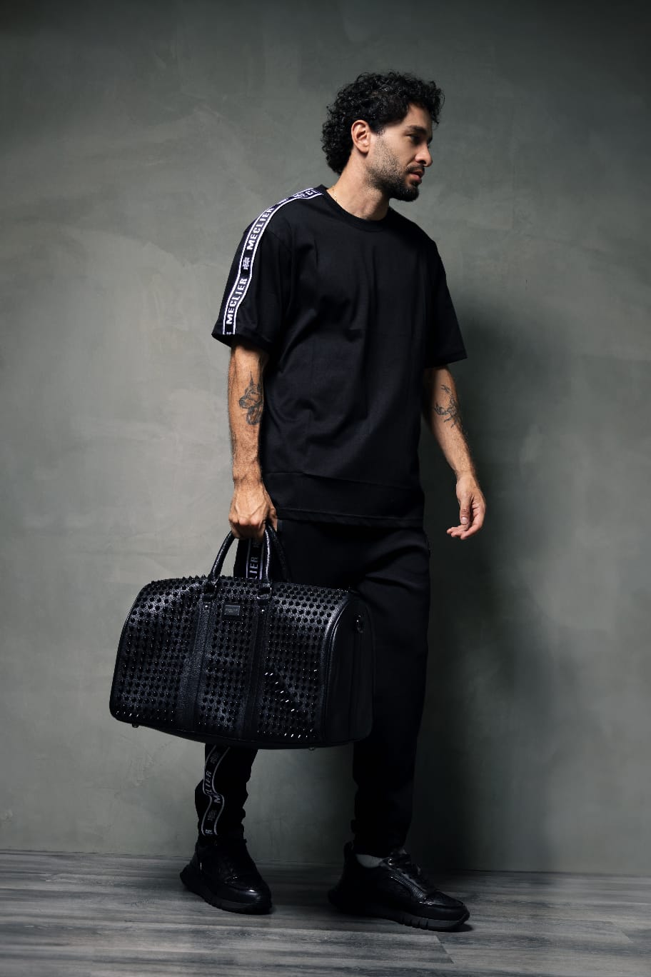 Camiseta Meclier Line Black