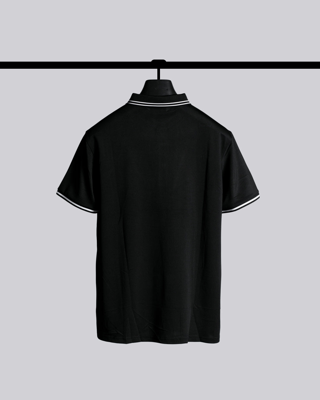POLO BLACK BASIC CON PLACA