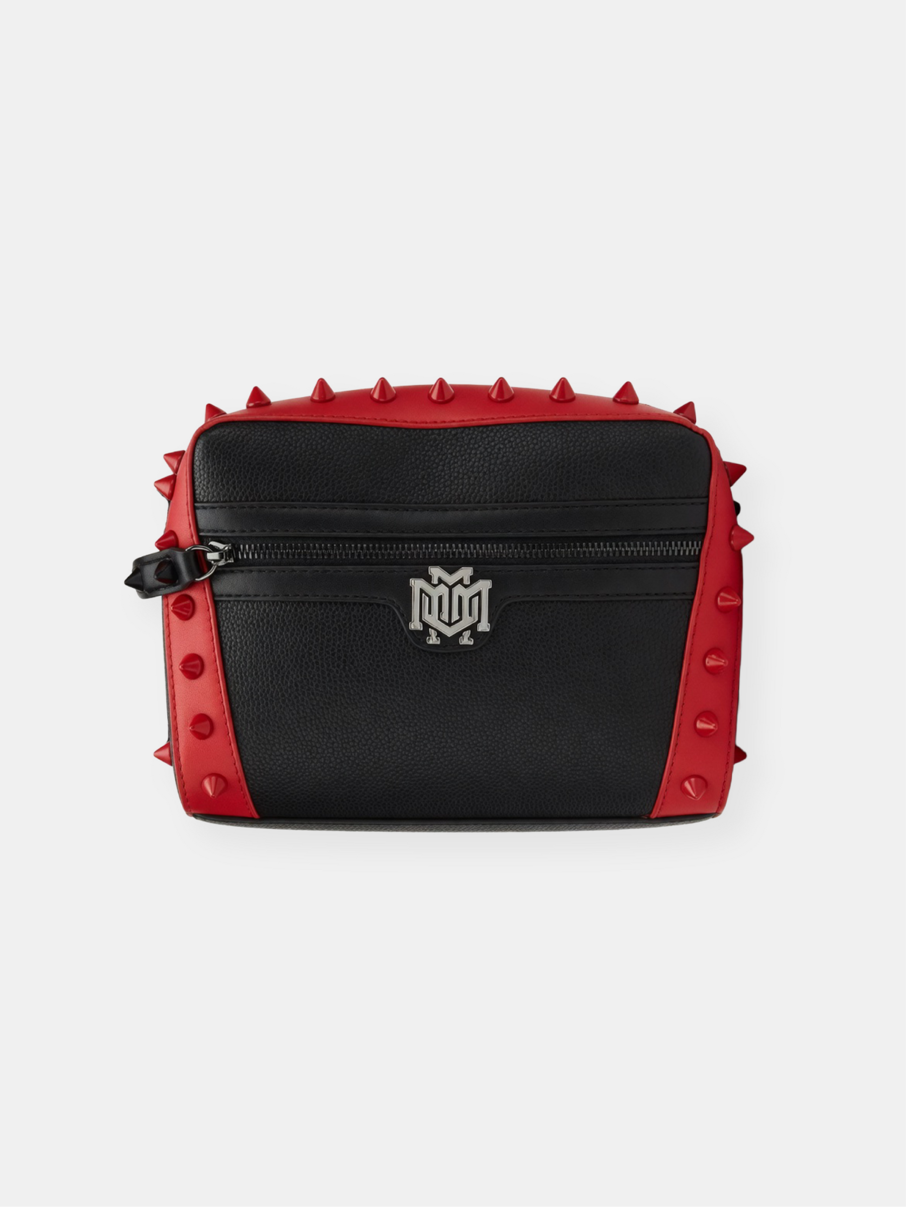 BAG VESPER BLACK AND RED