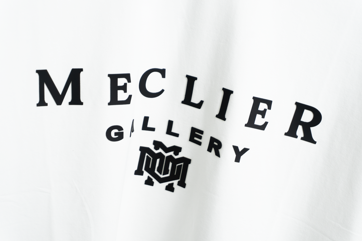 CAMISETA MECLIER GALLERY BLANCO/NEGRO