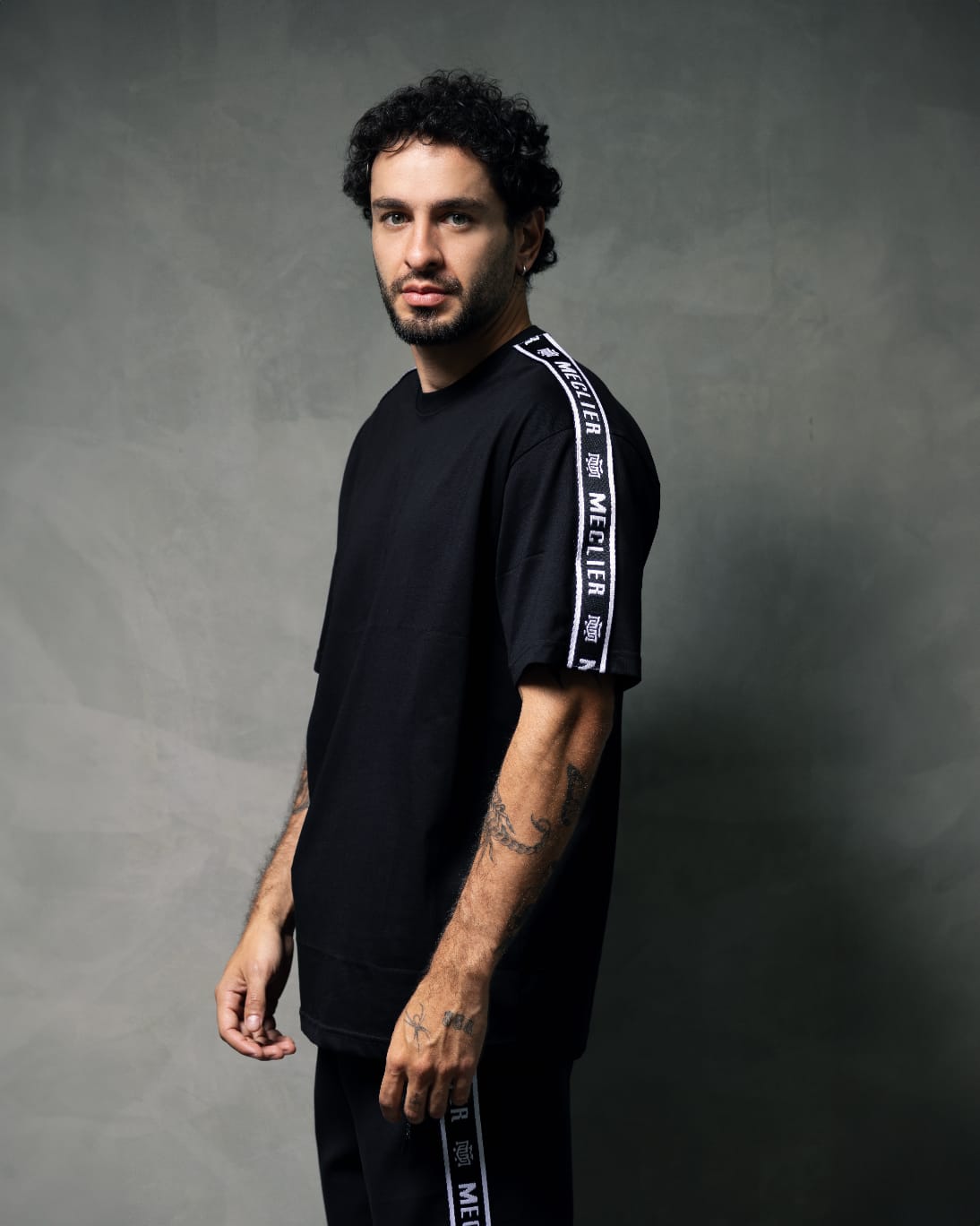 Camiseta Meclier Line Black