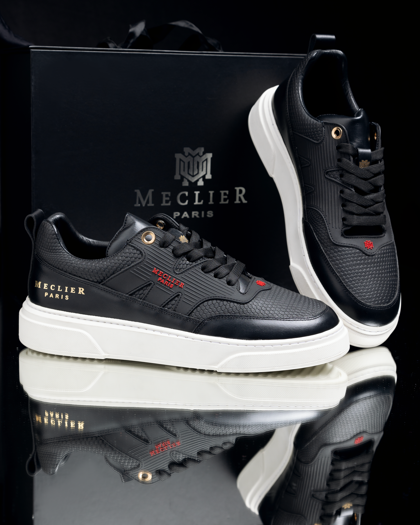 MECLIER GLOSH VIPER NEGRO BLANCO CUBICK