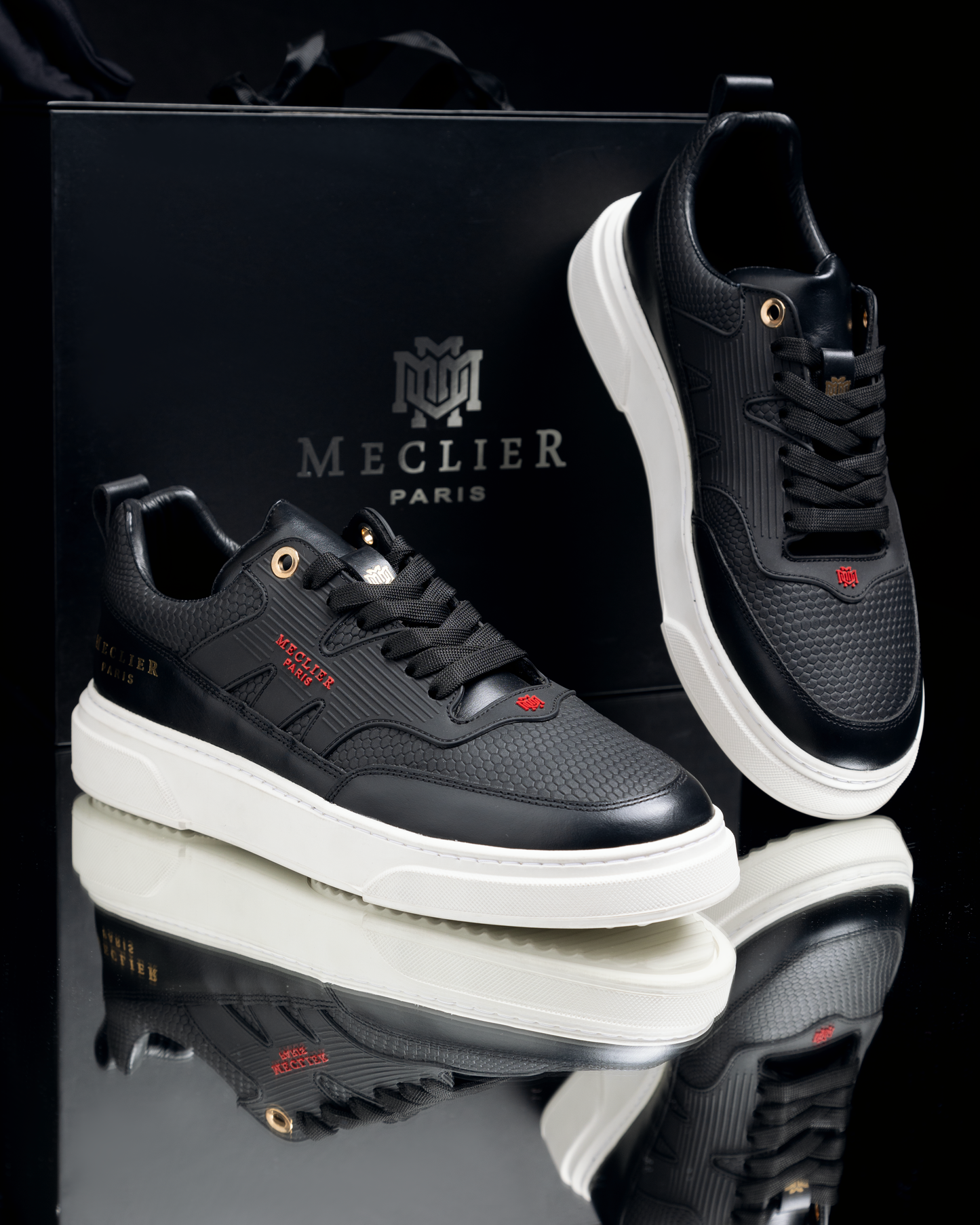 MECLIER GLOSH VIPER NEGRO BLANCO CUBICK