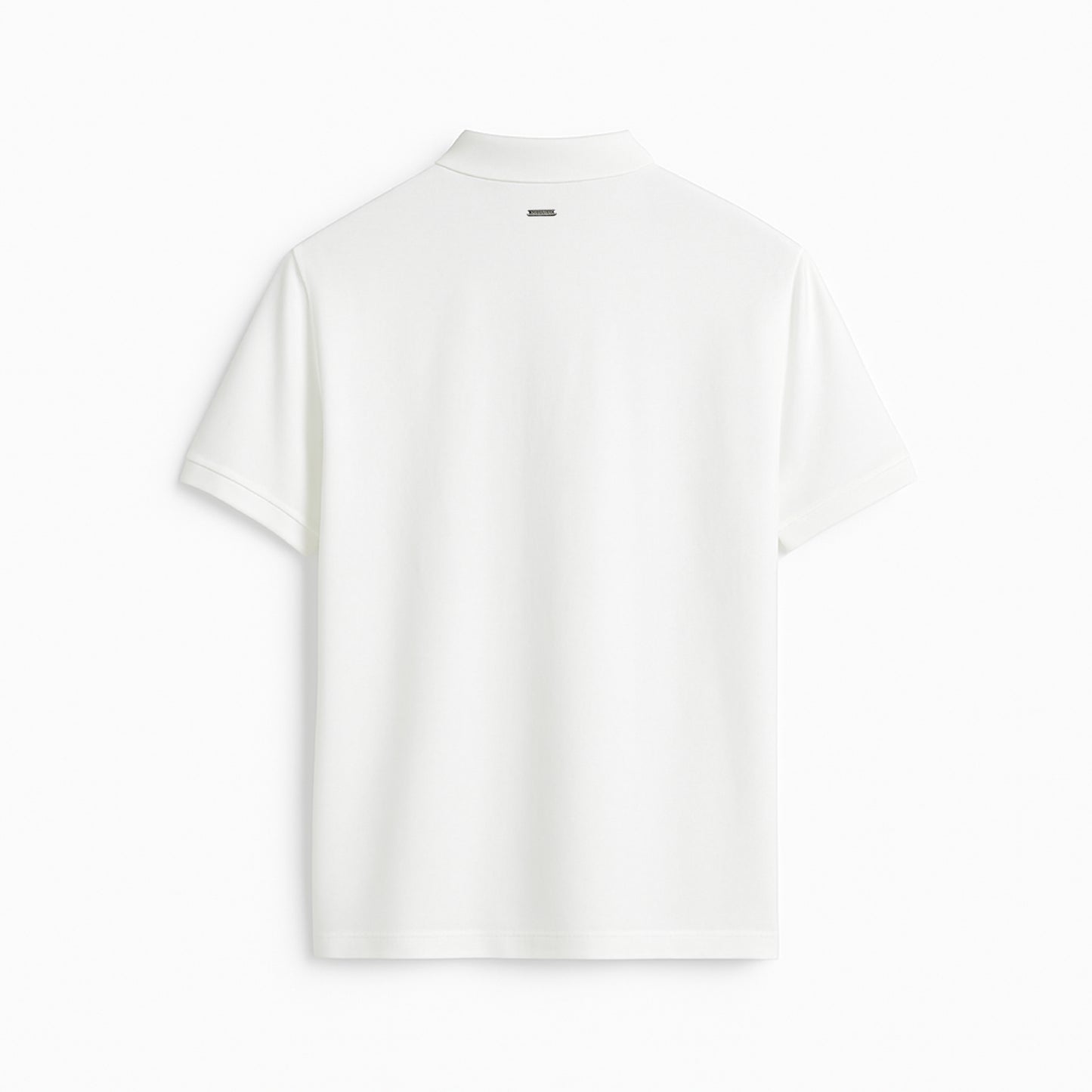 POLO WHITE CON PLACA