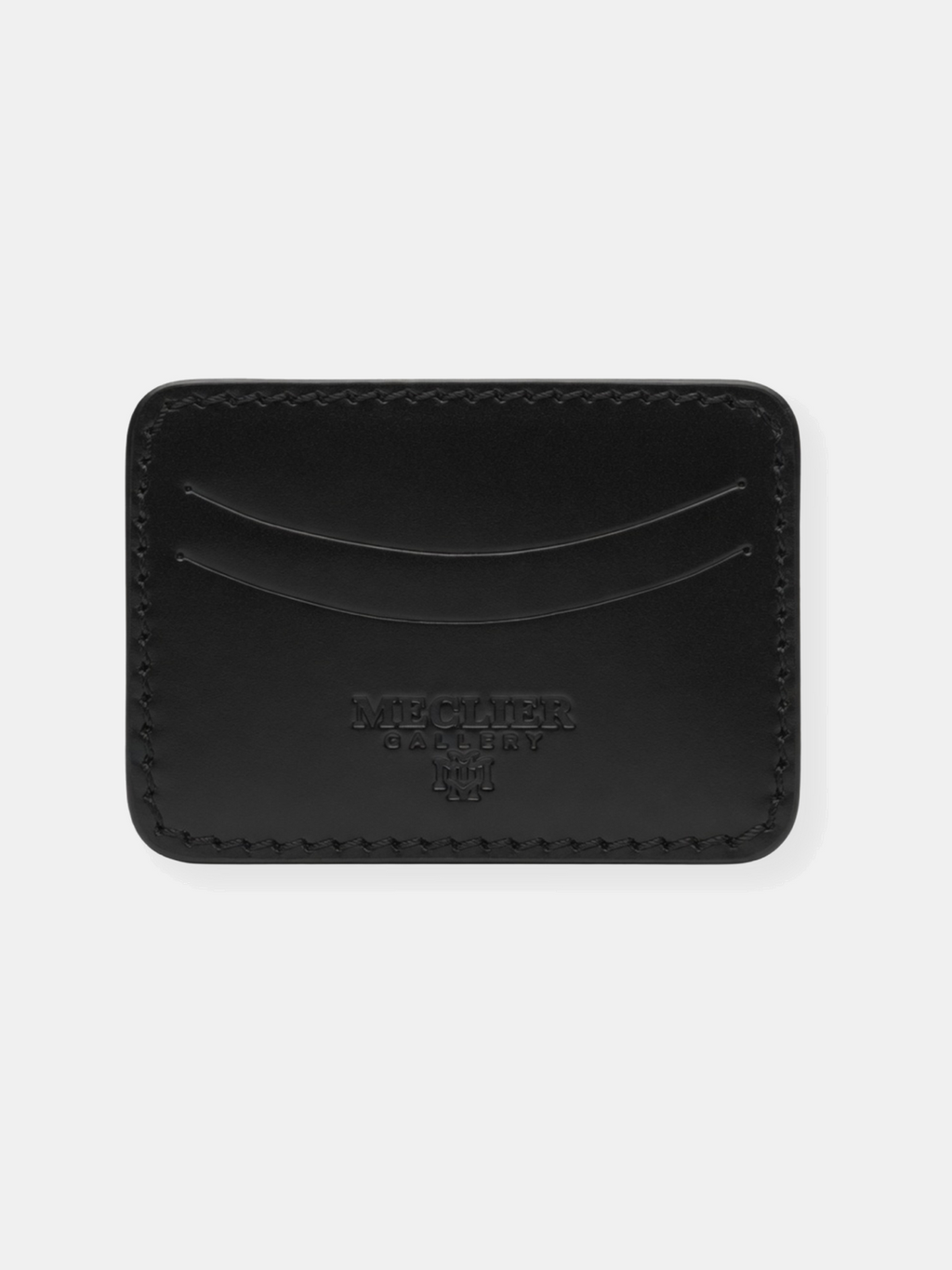 TARJETERO MECLIER LEATHER BLACK