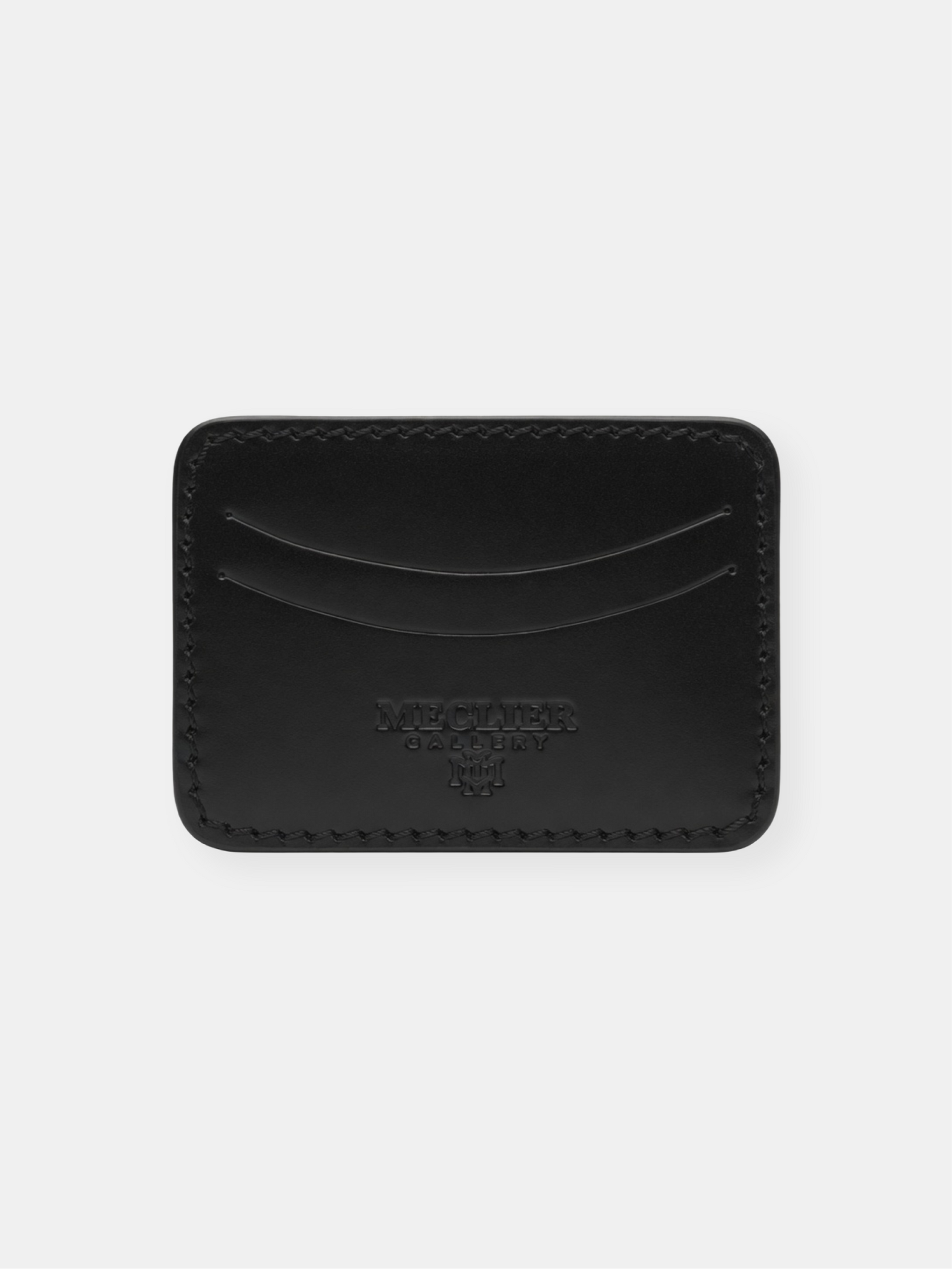TARJETERO BLACK LEATHER