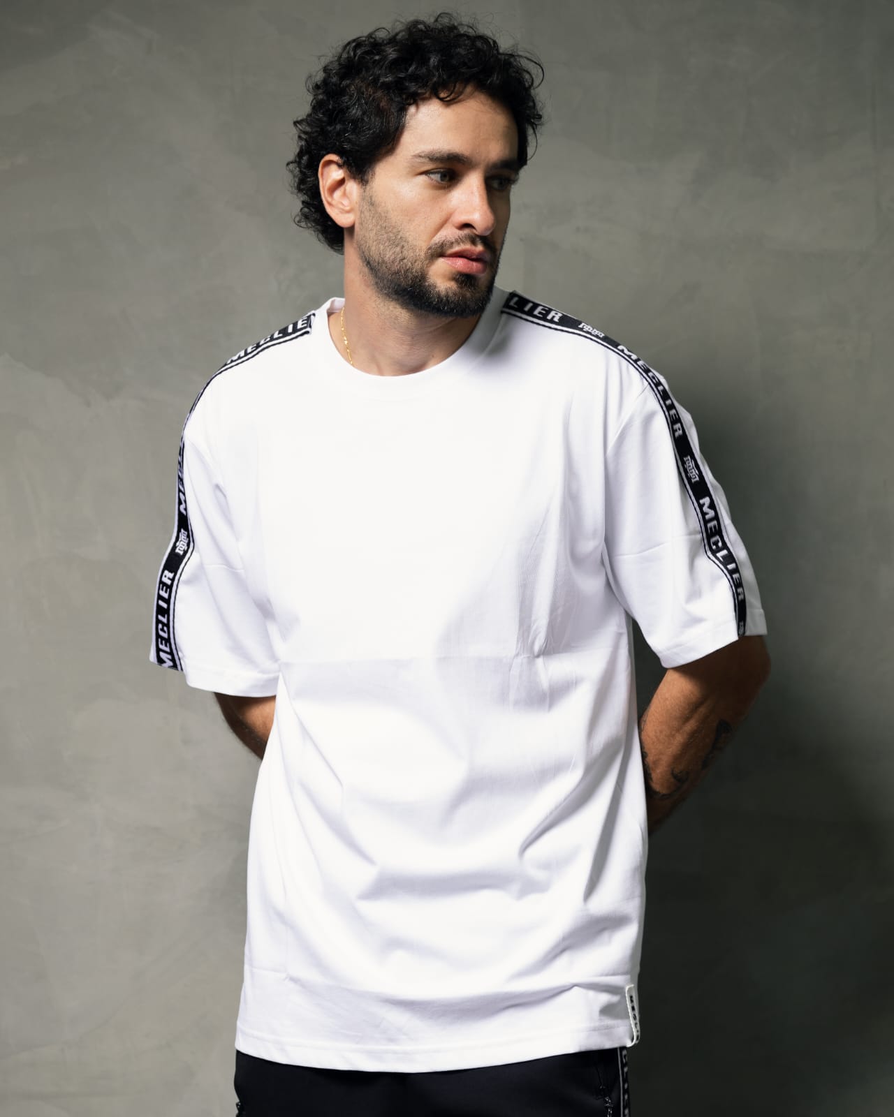 Camiseta Meclier Line White