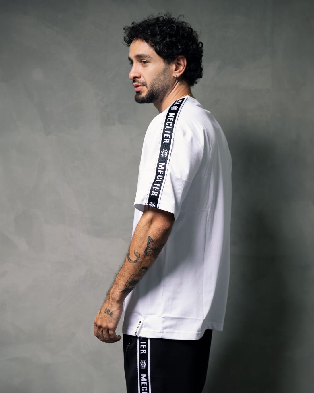 Camiseta Meclier Line White