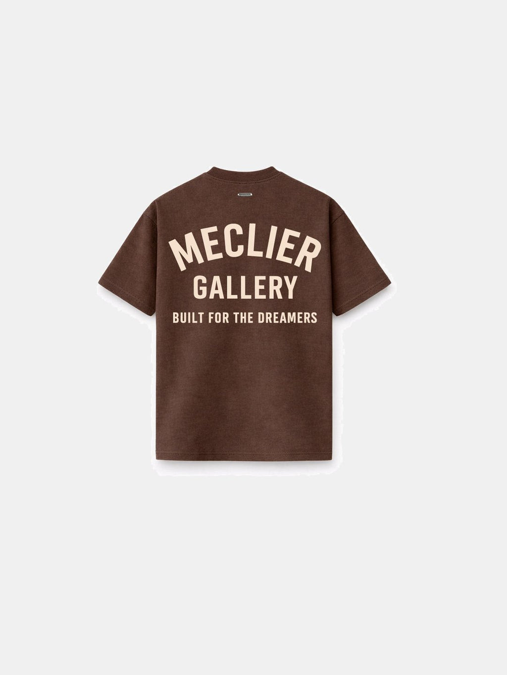 CAMISETA MECLIER OVERSIZE GALLERY DREAMERS BROWN/BEIGE