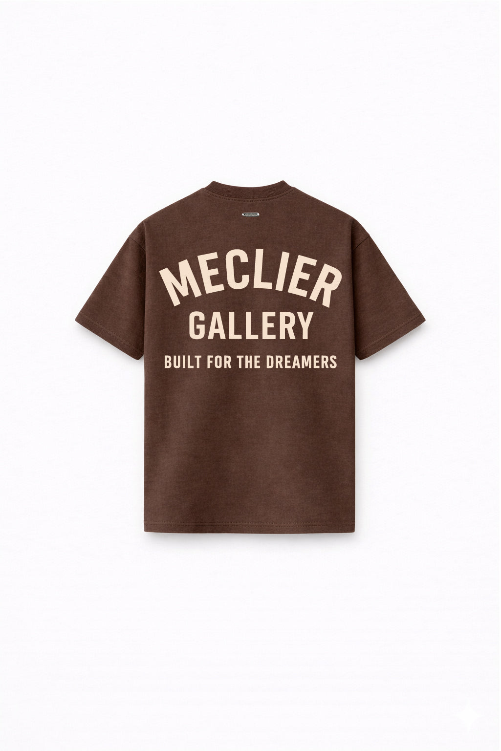 Camiseta Oversize Meclier Brown
