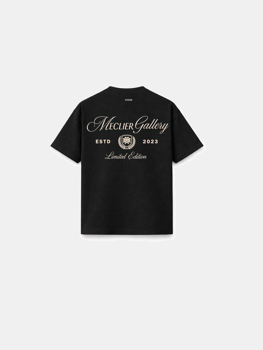CAMISETA MECLIER OVERSIZE GALLERY BLACK/BEIGE
