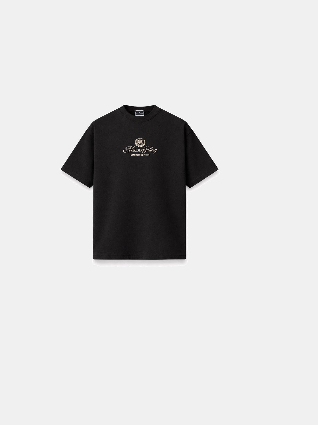 CAMISETA MECLIER OVERSIZE GALLERY BLACK/BEIGE