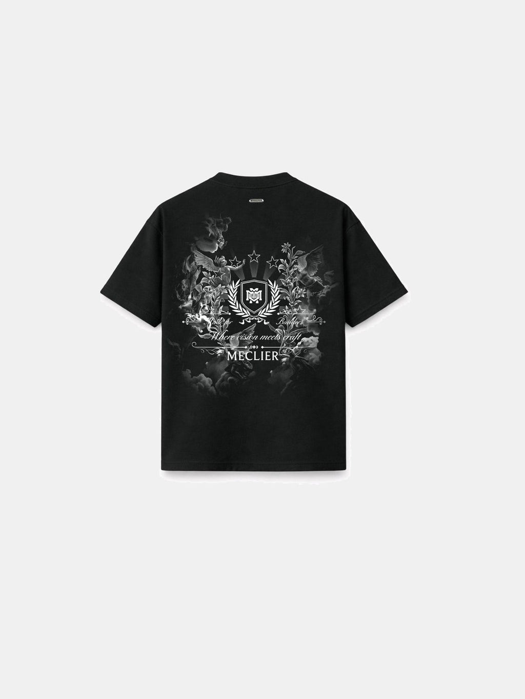 CAMISETA MECLIER OVERSIZE COSMOS BLACK/WHITE