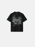 CAMISETA MECLIER OVERSIZE COSMOS BLACK/WHITE