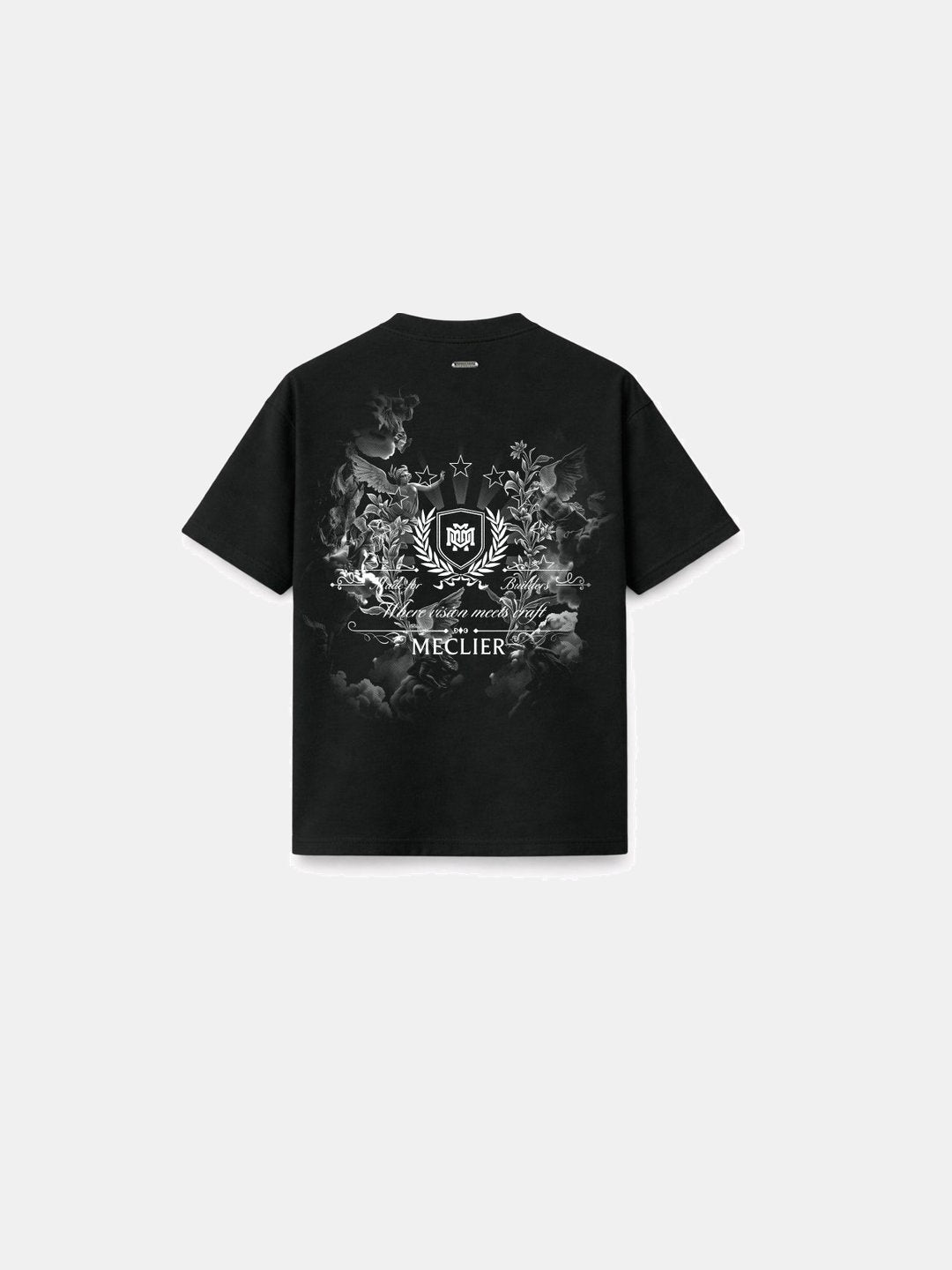 CAMISETA MECLIER OVERSIZE COSMOS BLACK/WHITE