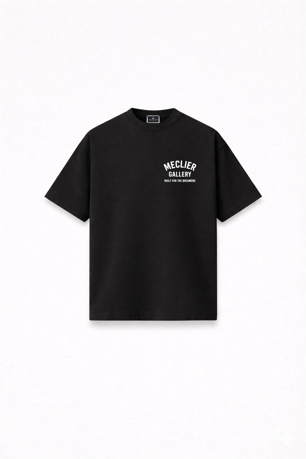 CAMISETA MECLIER OVERSIZE GALLERY DREAMERS BLACK/WHITE