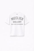 CAMISETA MECLIER OVERSIZE GALLERY DREAMERS WHITE/GREY