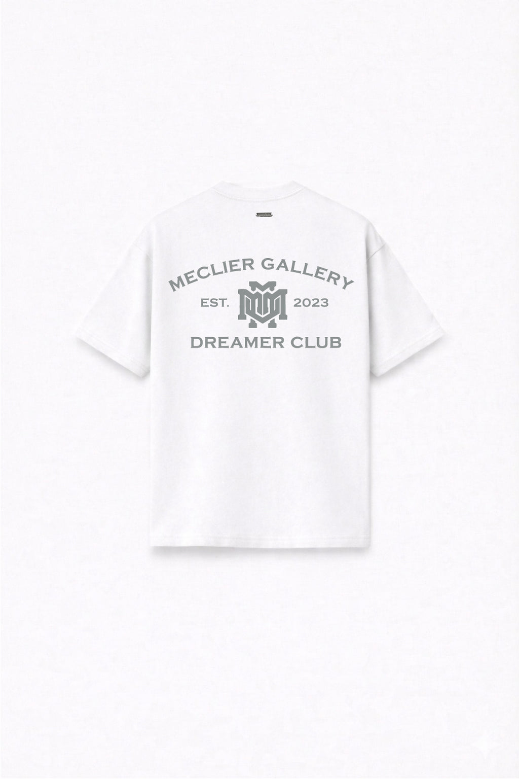CAMISETA MECLIER OVERSIZE GALLERY DREAMERS CLUB WHITE