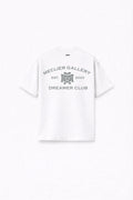 CAMISETA MECLIER OVERSIZE GALLERY DREAMERS CLUB WHITE