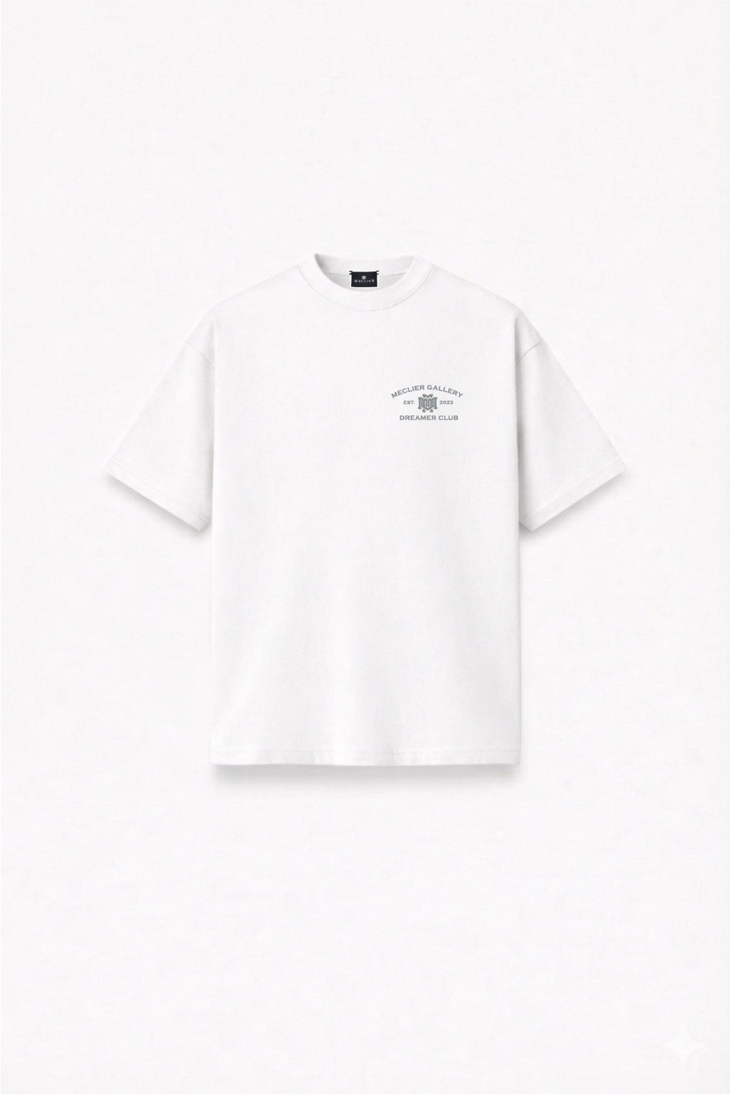 CAMISETA MECLIER OVERSIZE GALLERY DREAMERS CLUB WHITE