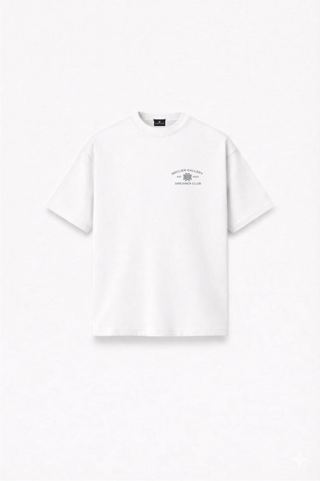 CAMISETA MECLIER OVERSIZE GALLERY DREAMERS CLUB WHITE