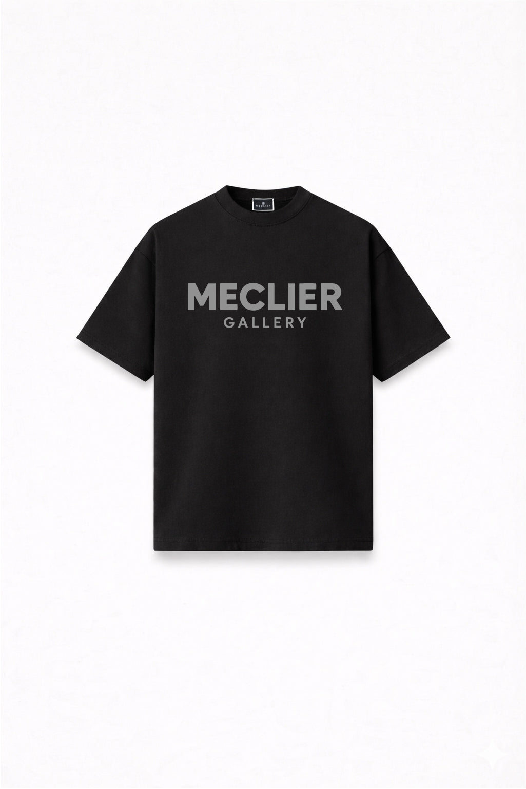 Camiseta Oversize Meclier Black Grey