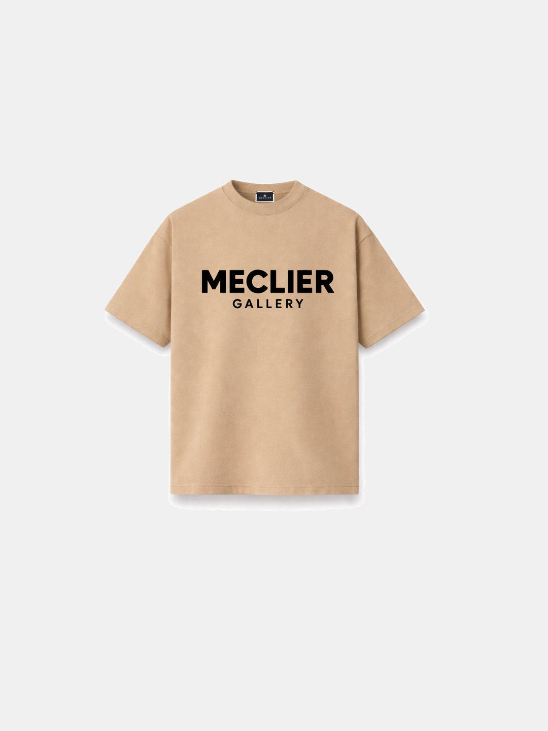 CAMISETA MECLIER OVERSIZE MONOCHROME DESERT/BLACK