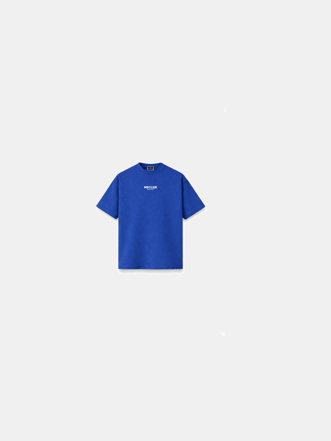CAMISETA MECLIER OVERSIZE BADGE BLUE/WHITE
