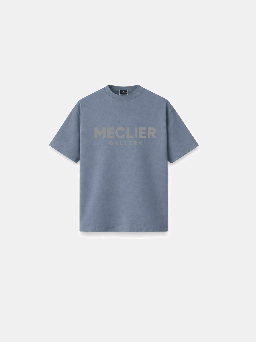 CAMISETA MECLIER OVERSIZE MONOCHROME GREY PETROLEUM/GREY
