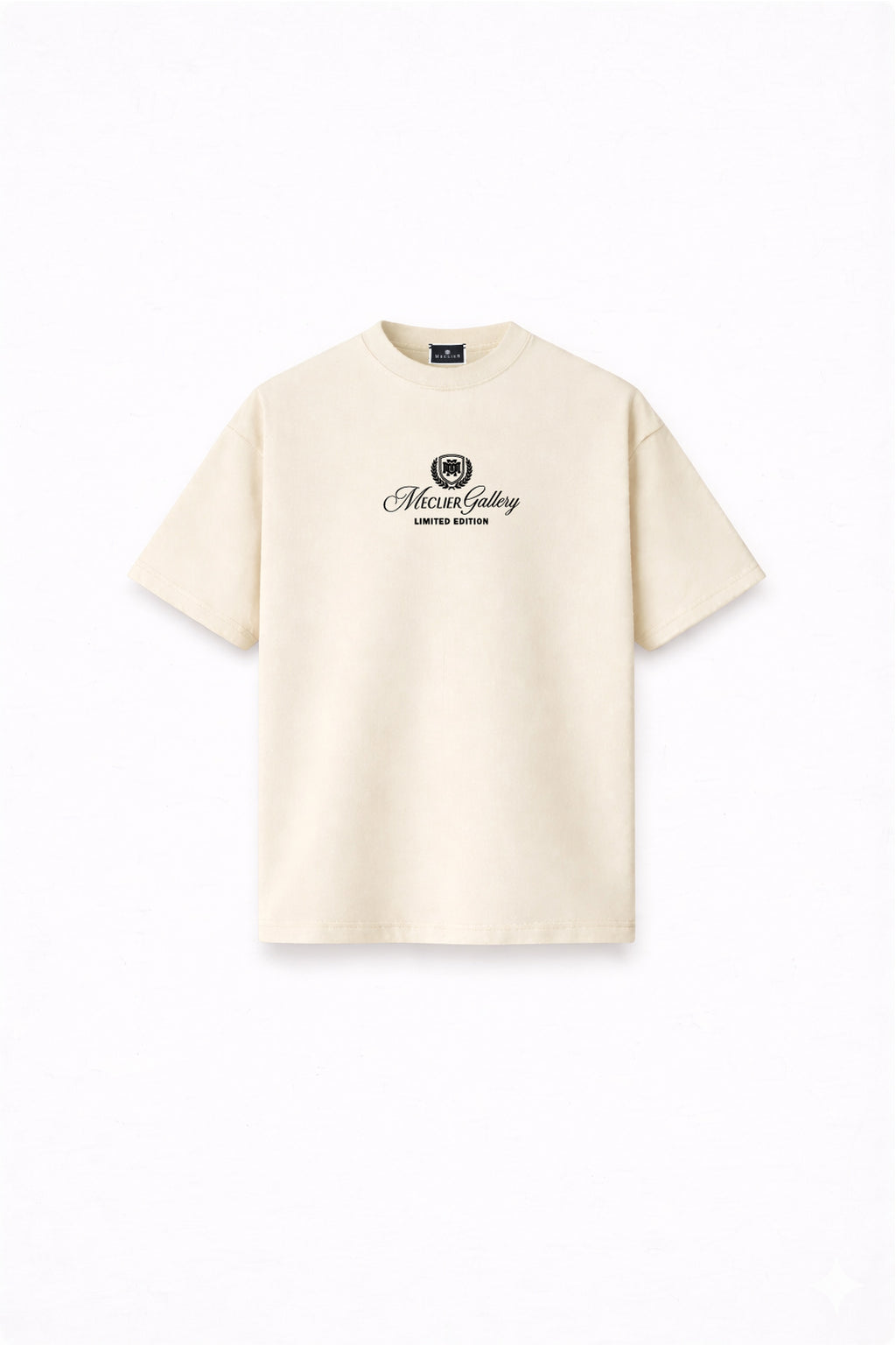 CAMISETA MECLIER OVERSIZE GALLERY WHITE/BLACK