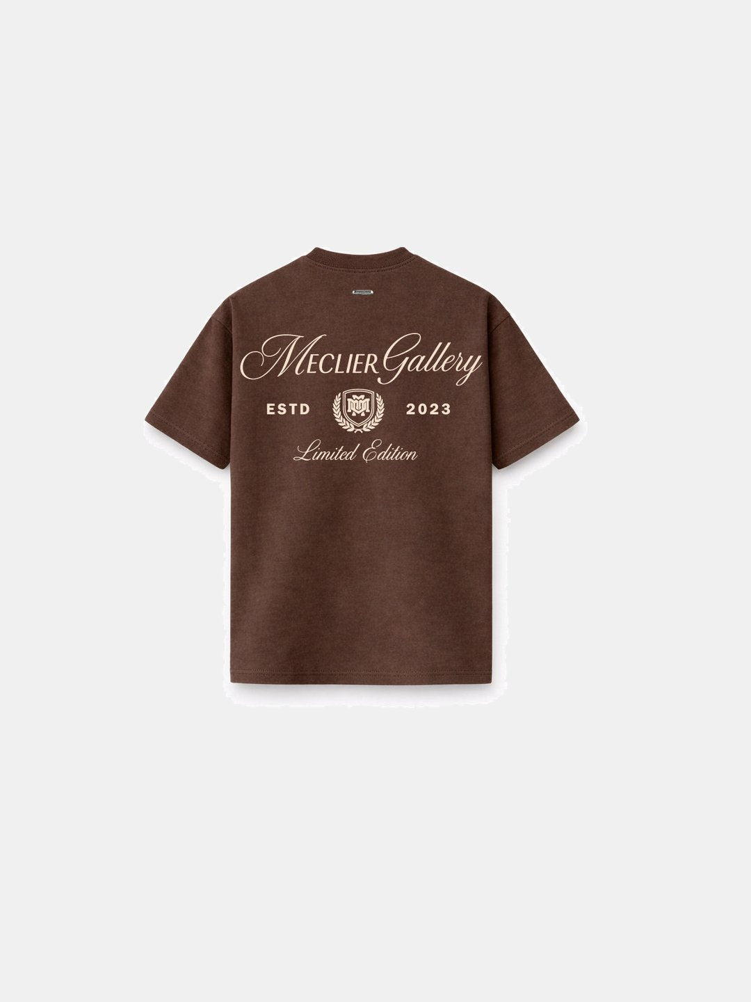 CAMISETA MECLIER OVERSIZE GALLERY BROWN/BEIGE