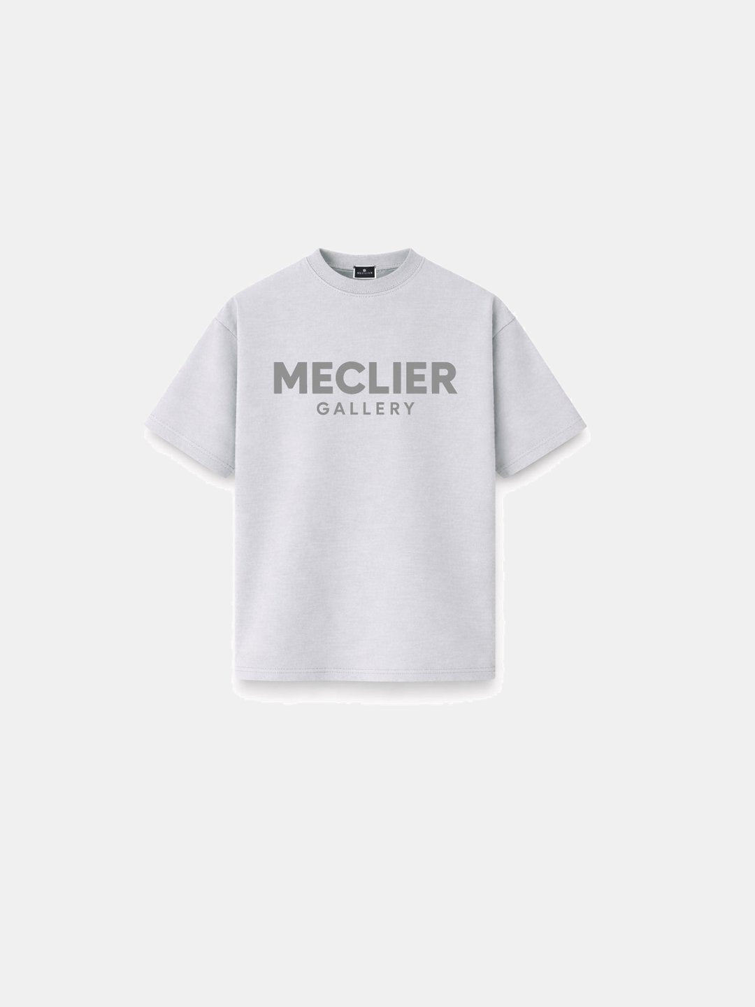 CAMISETA MECLIER OVERSIZE GALLERY GREY/SILVER