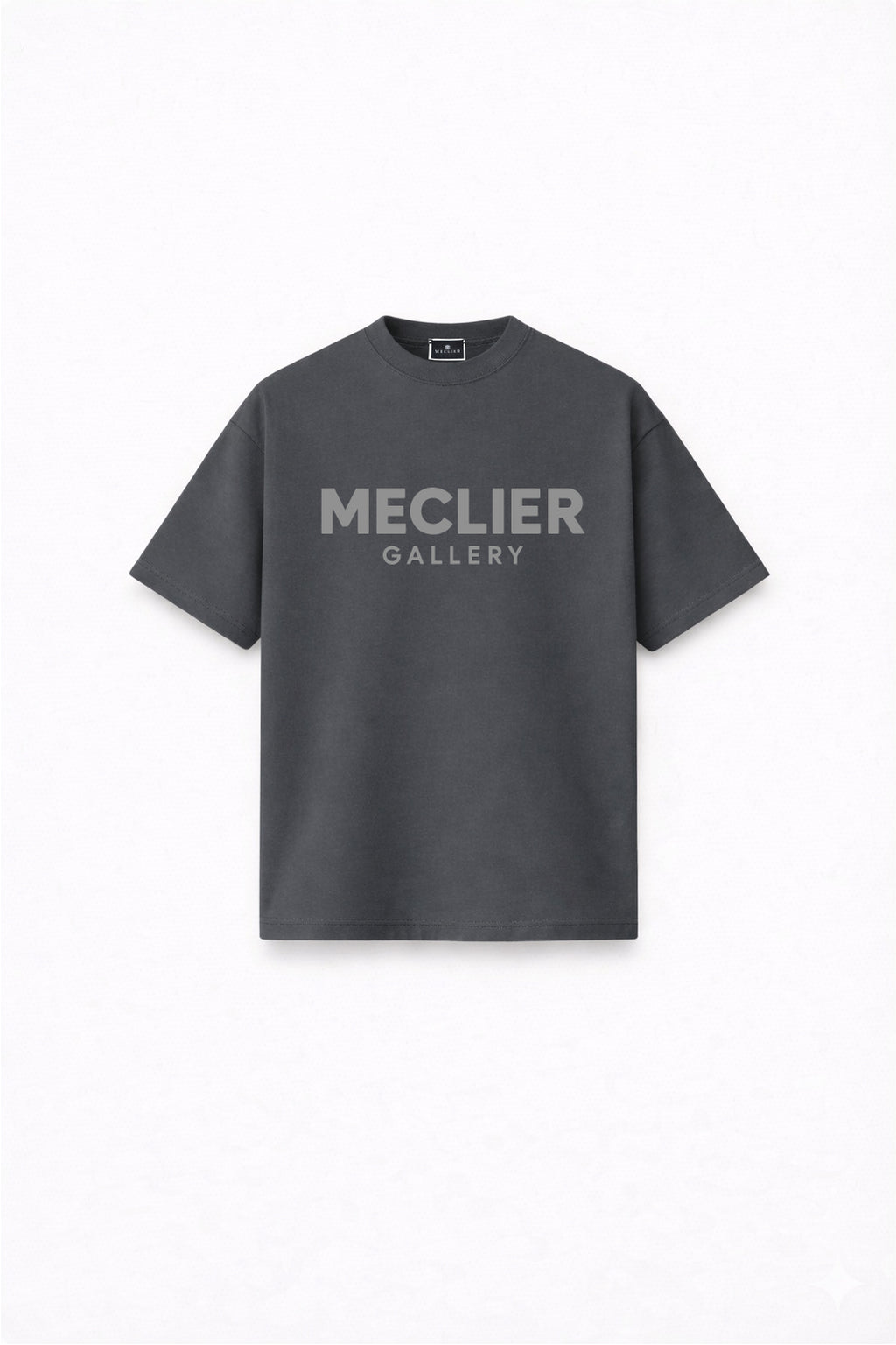 CAMISETA MECLIER OVERSIZE GALLERY DARK GREY/GREY