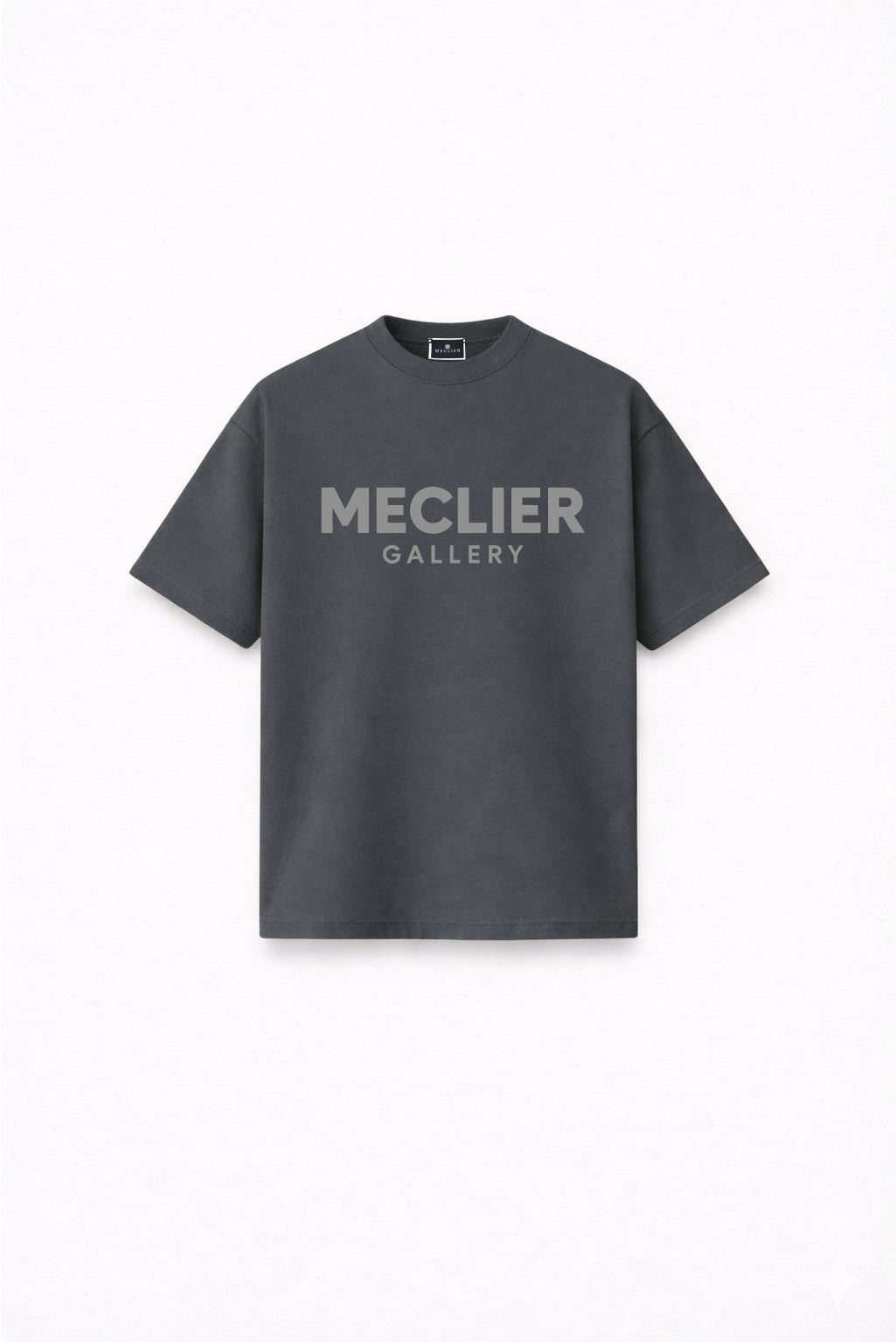 CAMISETA MECLIER OVERSIZE GALLERY DARK GREY/GREY