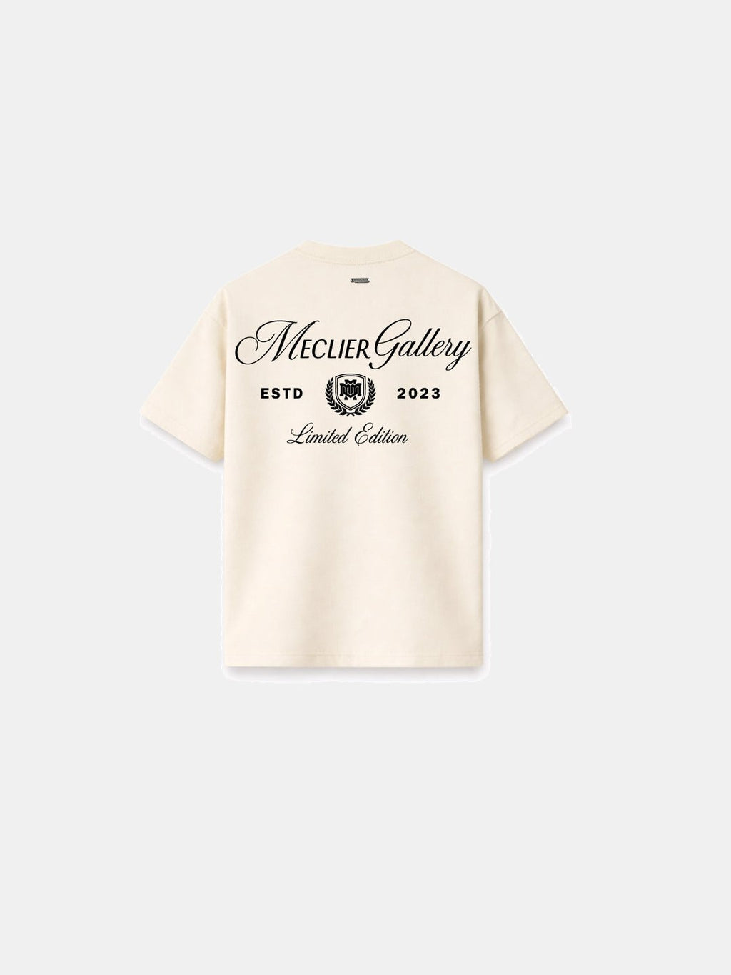 CAMISETA MECLIER OVERSIZE GALLERY WHITE/BLACK