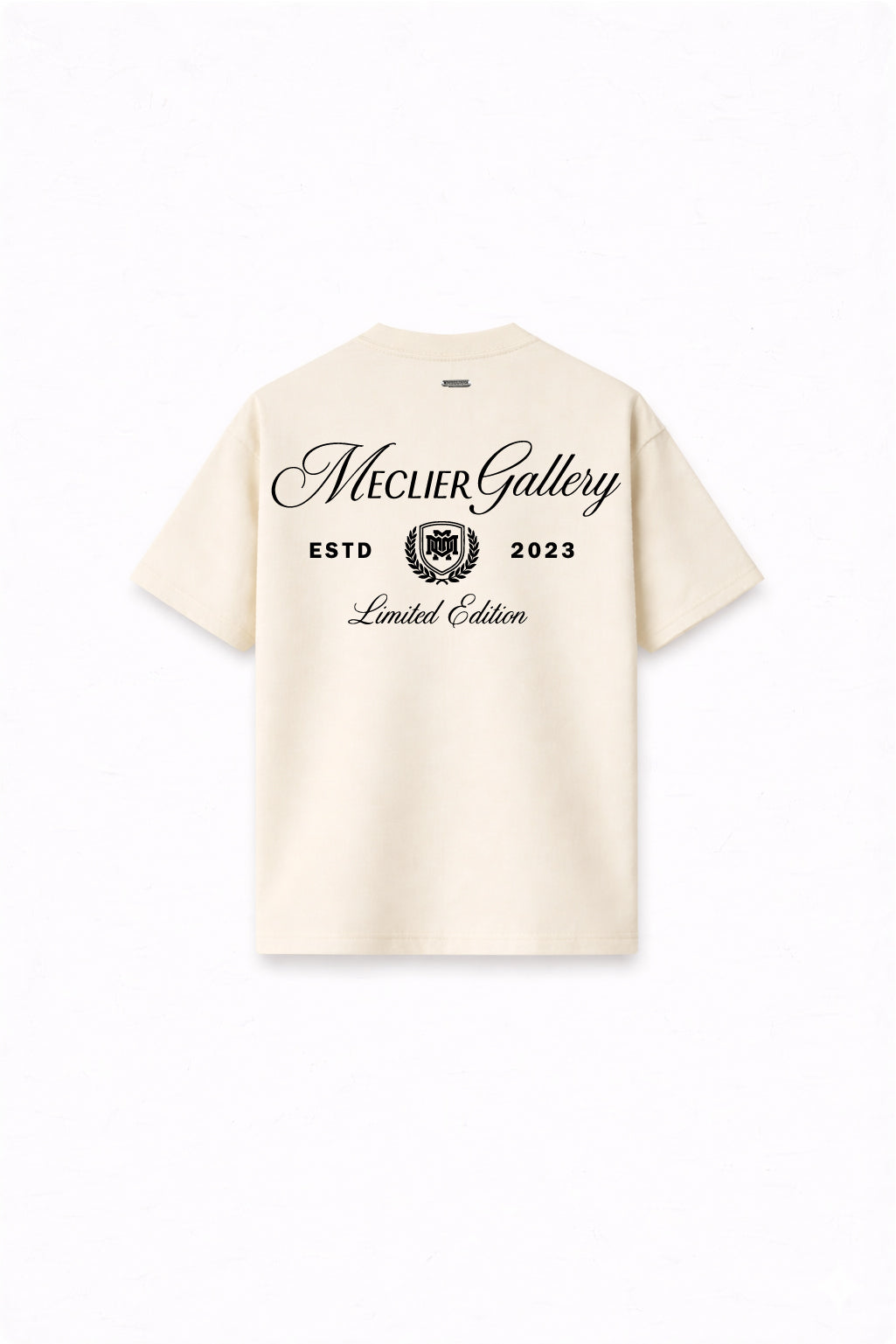 Camiseta Oversize Meclier Cream