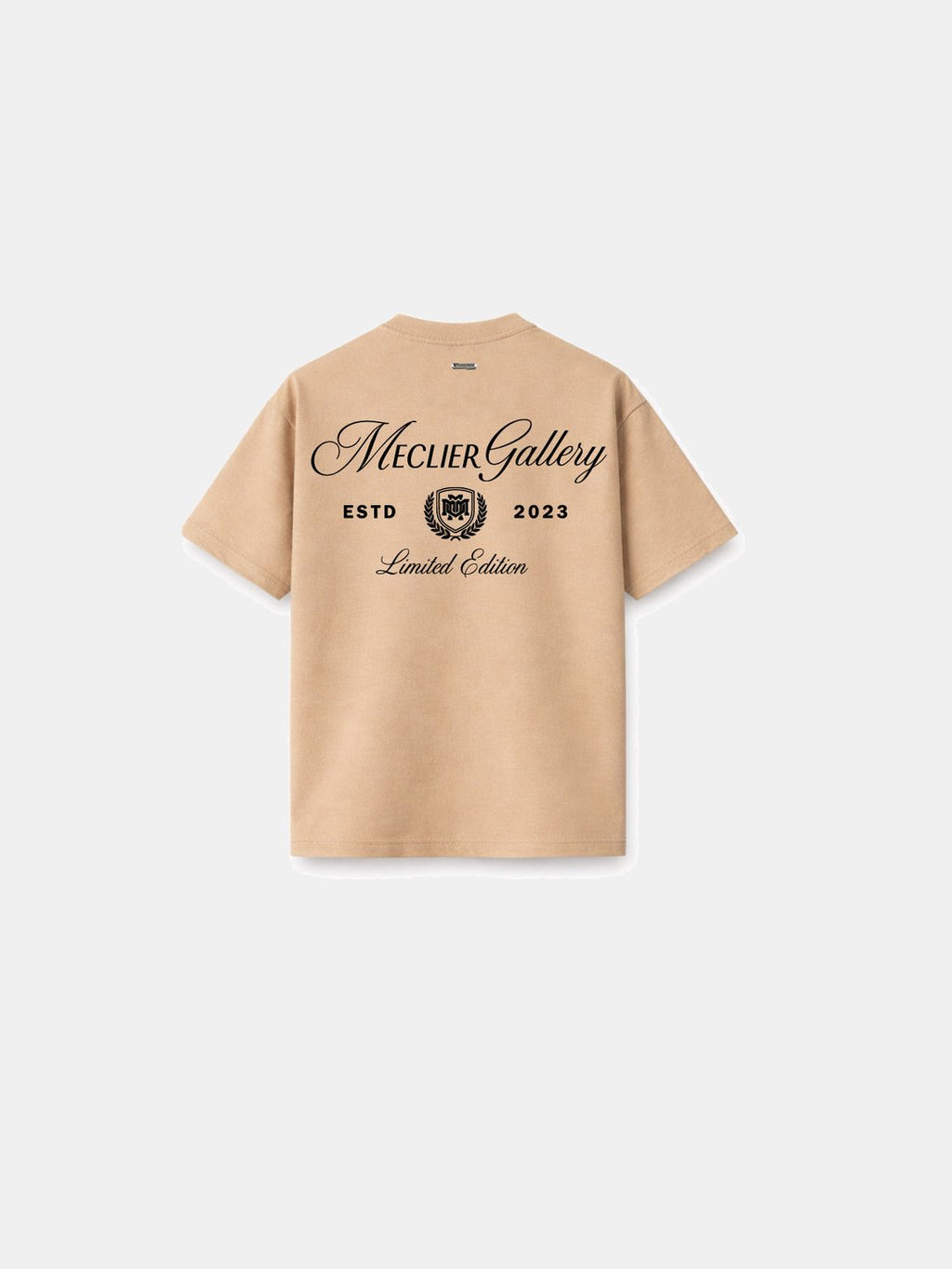 CAMISETA MECLIER OVERSIZE GALLERY DESERT/BLACK