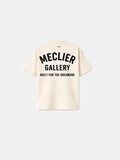 CAMISETA MECLIER OVERSIZE GALLERY DREAMERS BEIGE/BLACK
