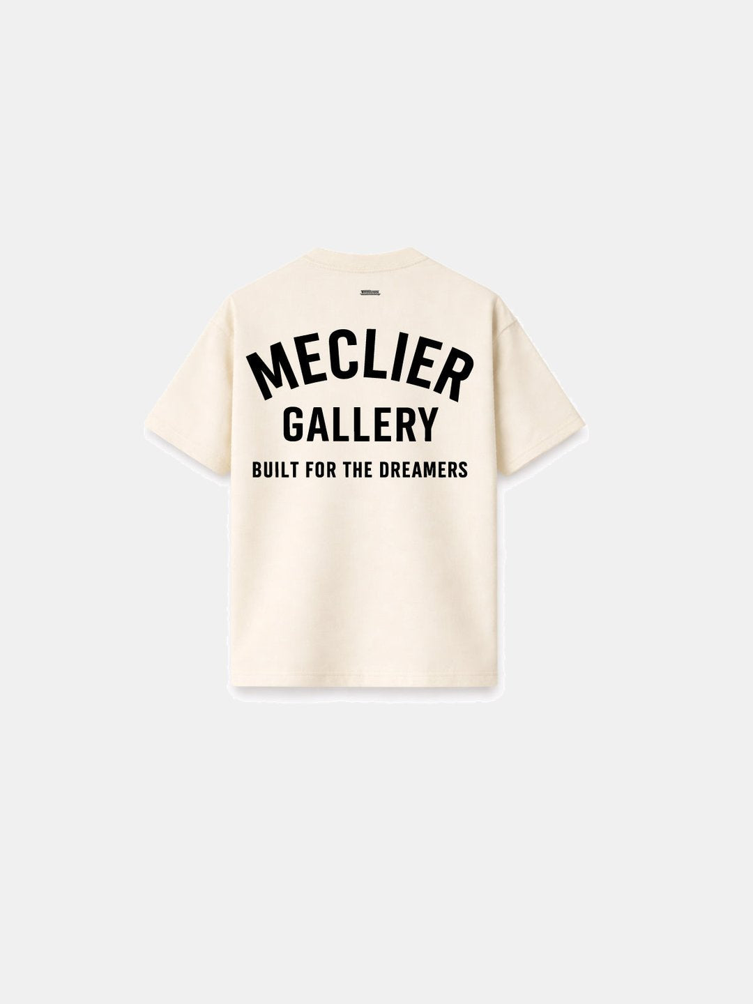 CAMISETA MECLIER OVERSIZE GALLERY DREAMERS BEIGE/BLACK