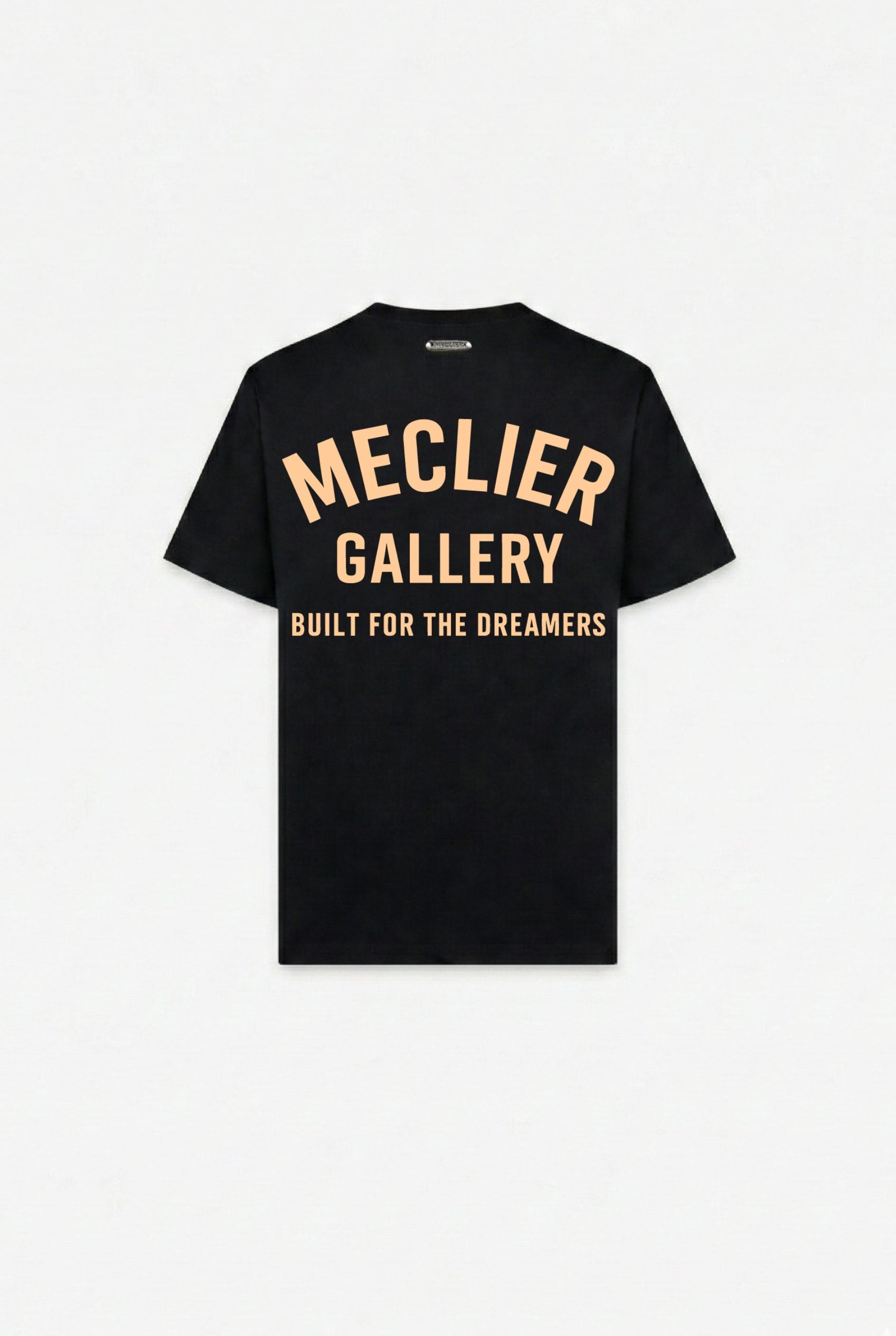 Camiseta Negra-beige built for the dreamers