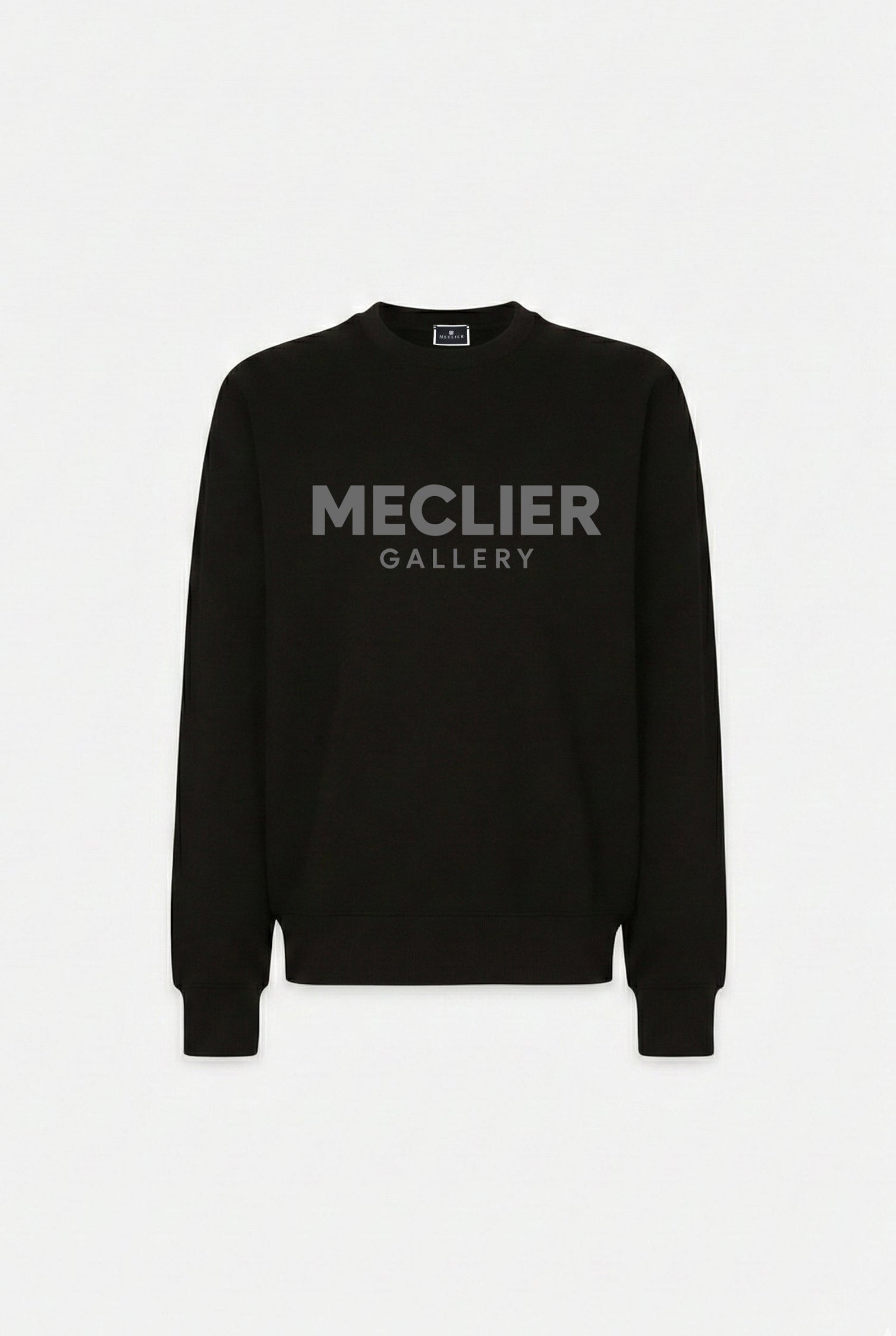 Sweter Meclier Black Grey