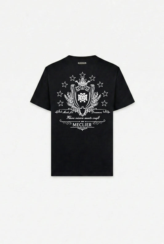 Camiseta Meclier Podium Black White