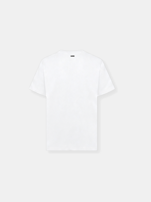 CAMISETA MECLIER CLASSIC PLACA WHITE