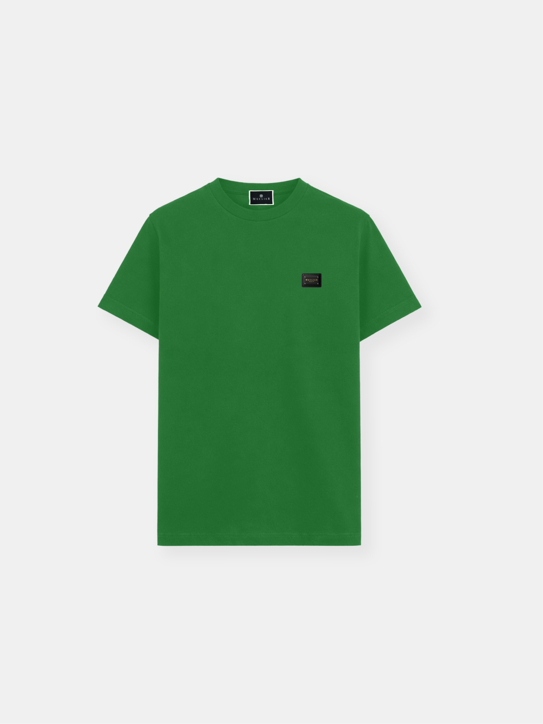 Camiseta Meclier Verde   Placa Logo