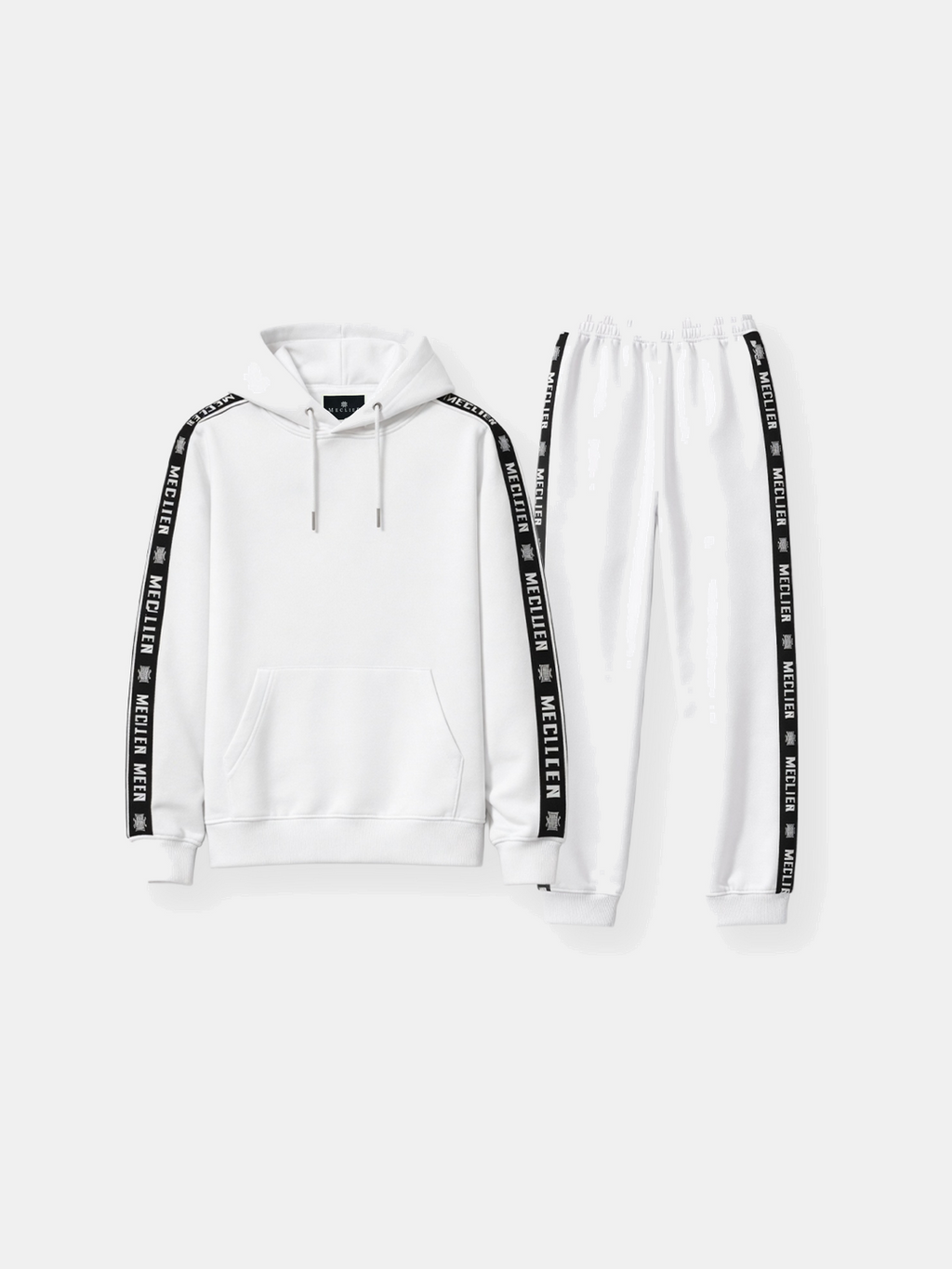 CONJUNTO MECLIER WHITE LINE HOODIE