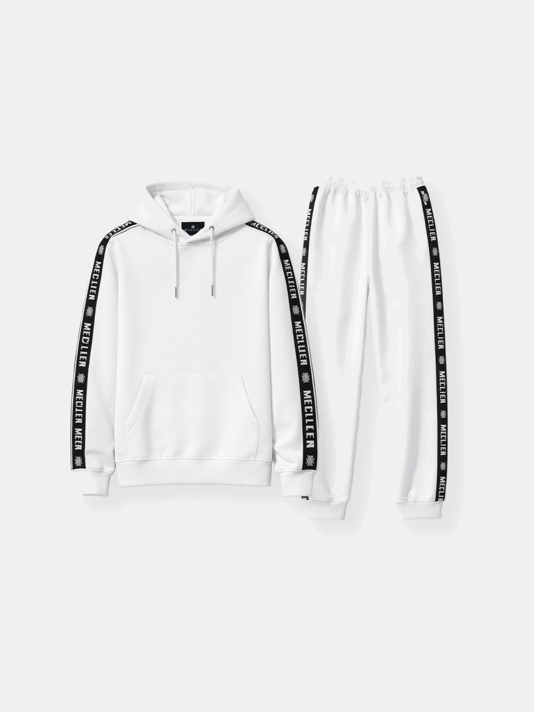 CONJUNTO MECLIER WHITE LINE HOODIE