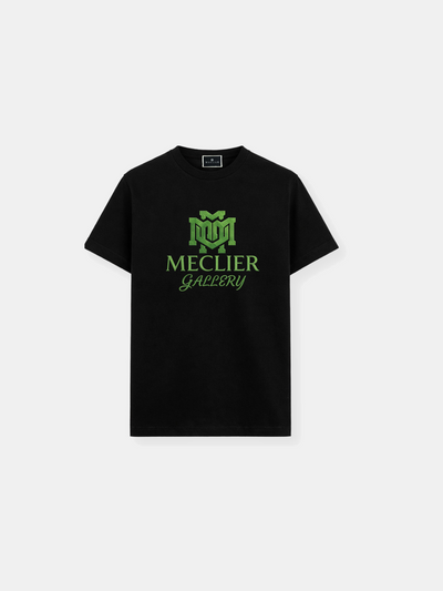 CAMISETA MECLIER GALLERY EMERALD BLACK
