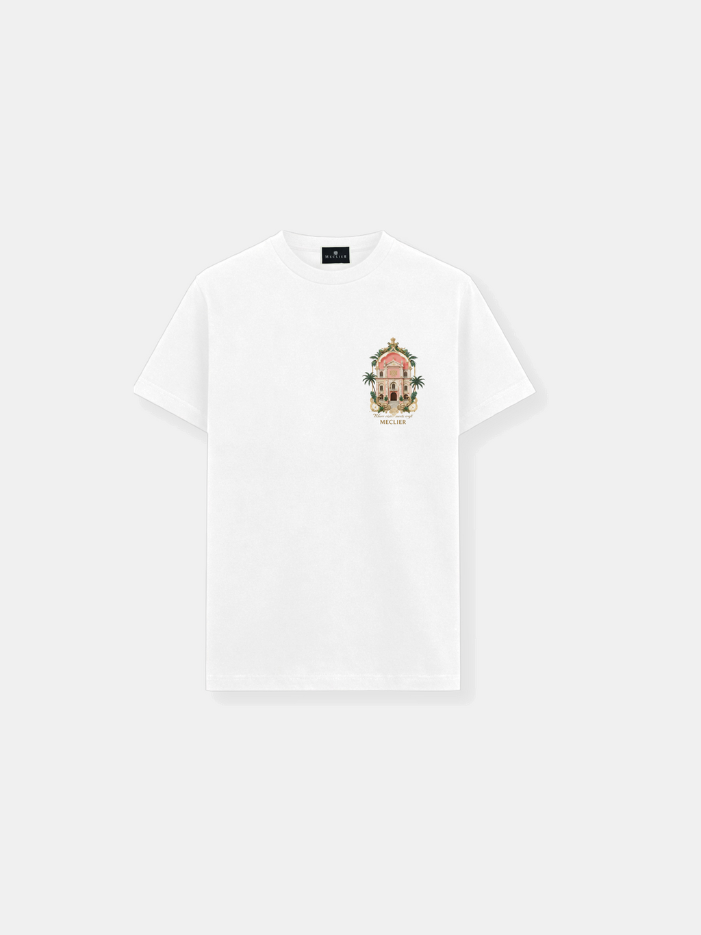 CAMISETA MECLIER GALLERY PALAZZO WHITE/BLACK